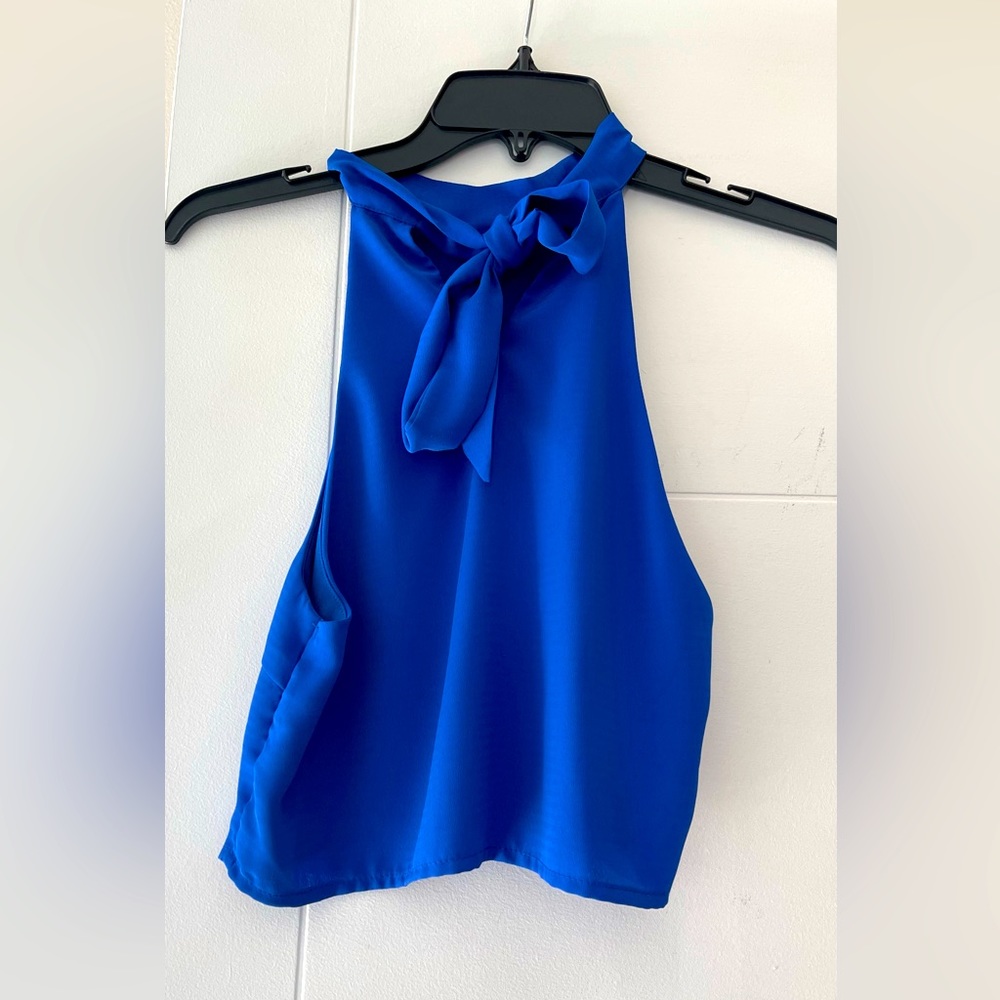 Revolve Superdown Scarlett High Neck Top - Picture 6 of 6
